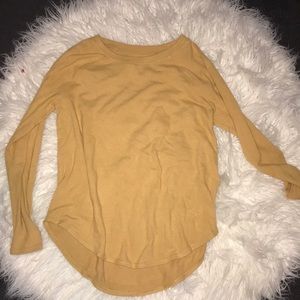 Mustard Yellow Long sleeved